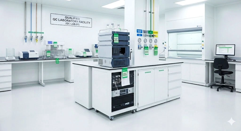 Installation Qualification of QC- Facility Qualification