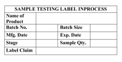 Pharmaceutical Labeling SOP